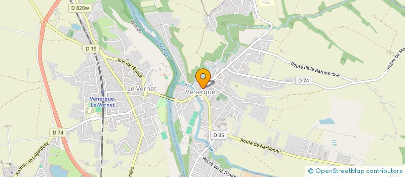 localisation de l'entreprise CG-BAT à VENERQUE