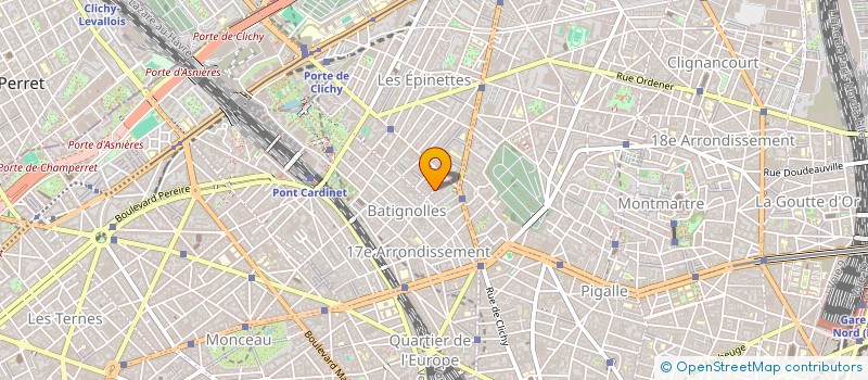 localisation de l'entreprise CG BEAUTY SAS  PARIS