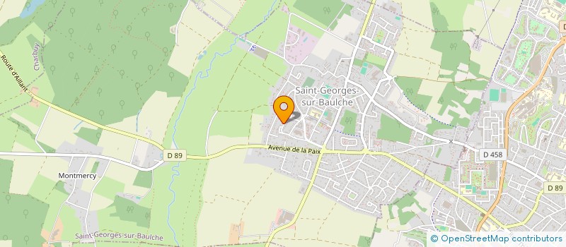 localisation de l'entreprise CG BROYER POIRIER  SAINT-GEORGES-SUR-BAULCHE