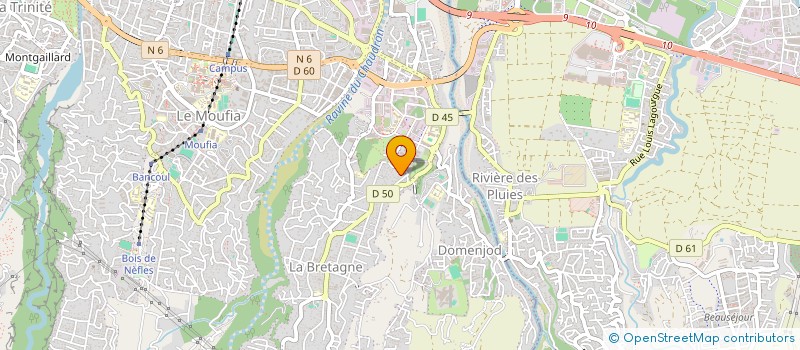 localisation de l'entreprise CG CAPITAL PARTNERS  SAINT-DENIS