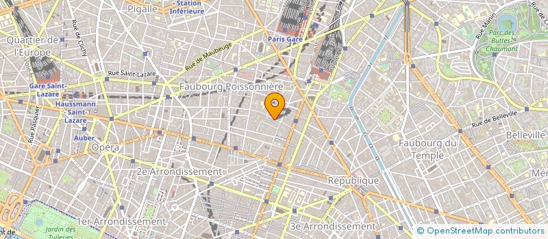 localisation de l'entreprise CG CINEMA INTERNATIONAL  PARIS