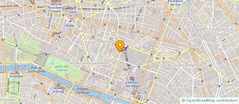 localisation de l'entreprise CG COMMUNICATIONS  PARIS