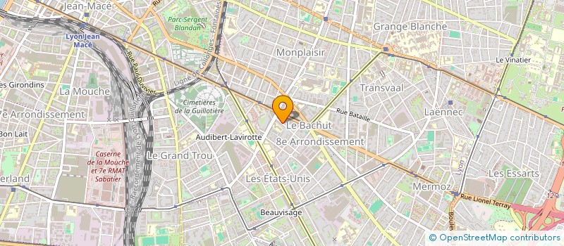 localisation de l'entreprise CG CONCEPT  LYON