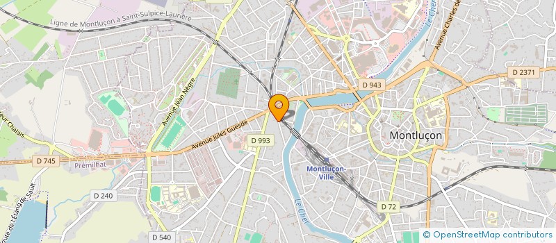 localisation de l'entreprise CG CONCEPT  CLERMONT-FERRAND