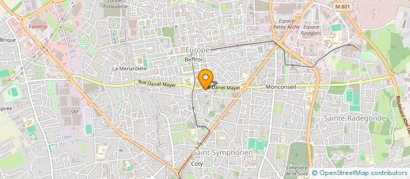 localisation de l'entreprise CG CONCEPTION  BERTHENAY