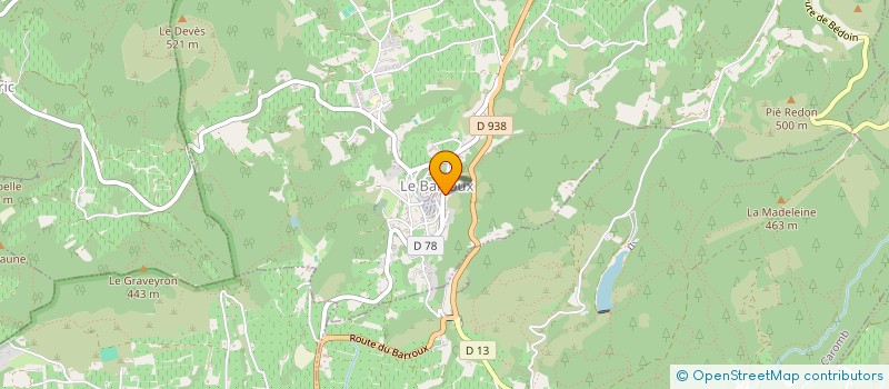 localisation de l'entreprise CG CONSEIL  LE BARROUX