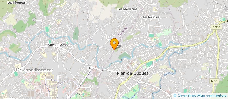 localisation de l'entreprise CG CONSEIL  MARSEILLE