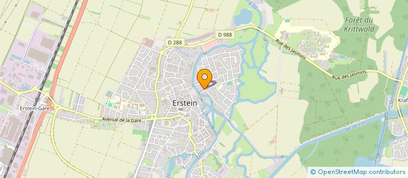 localisation de l'entreprise CG CONSEILS  ERSTEIN