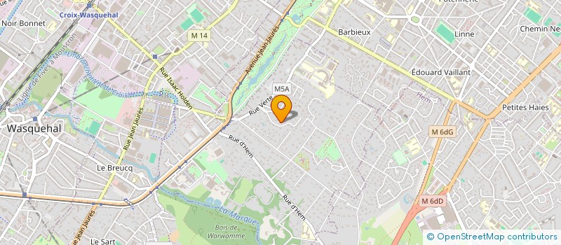 localisation de l'entreprise CG CONSULT  CROIX