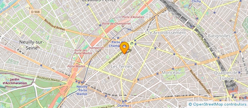 localisation de l'entreprise CG CONSULTING à NEUILLY-SUR-SEINE