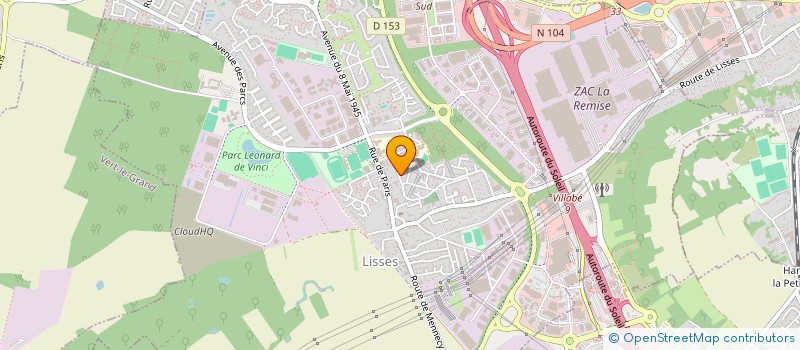 localisation de l'entreprise CG DIETETICIEN  LISSES