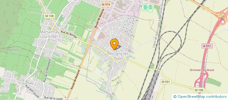 localisation de l'entreprise CG DISTRIBUTION  CORCELLES-LES-MONTS