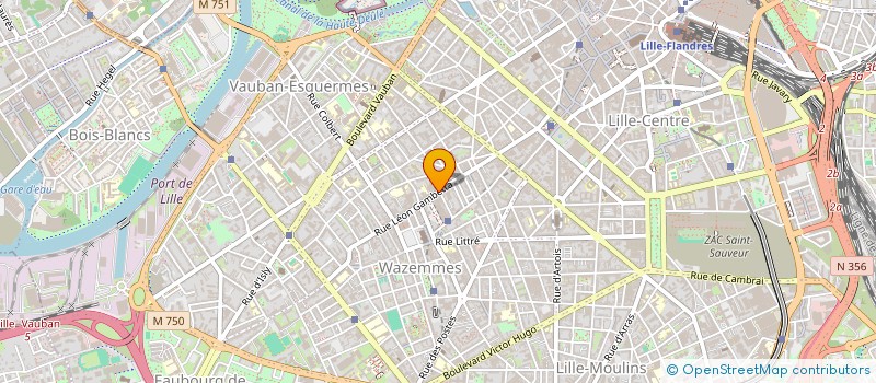 localisation de l'entreprise CG ELEC à LILLE