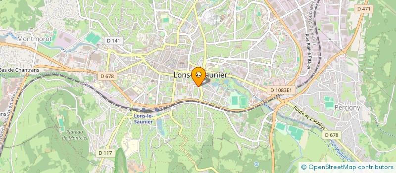 localisation de l'entreprise CG-EVENT SOLUTIONS  LONS-LE-SAUNIER