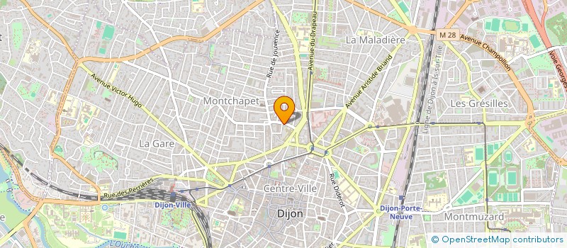 localisation de l'entreprise CG EXPERTISE FINANCE  DIJON