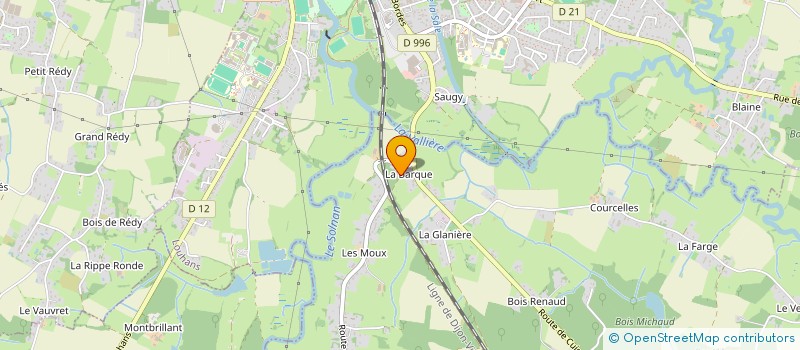 localisation de l'entreprise CG FAMILY  BRUAILLES