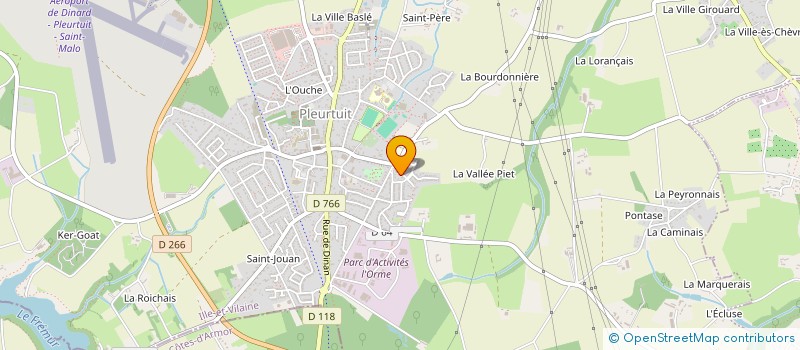 localisation de l'entreprise CG GARDENS SERVICES à BEAUSSAIS-SUR-MER