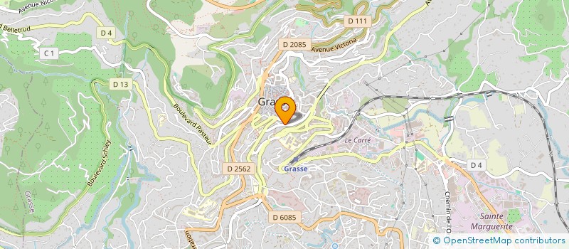 localisation de l'entreprise CG GESTION  GRASSE