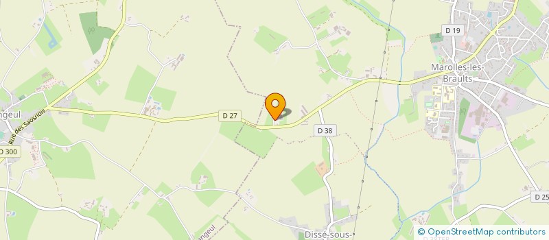 localisation de l'entreprise CG HOLDING  MAROLLES-LES-BRAULTS