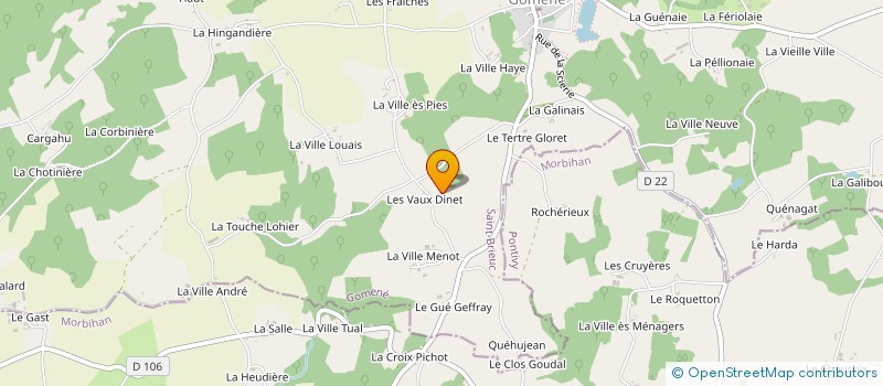 localisation de l'entreprise CG HOLDING  GOMENE