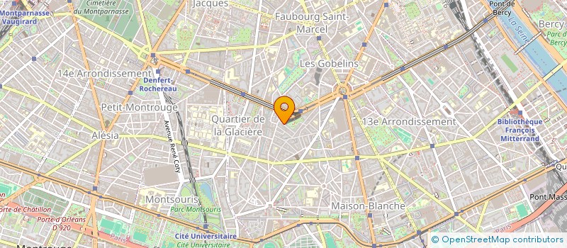 localisation de l'entreprise CG HOLDING  PARIS