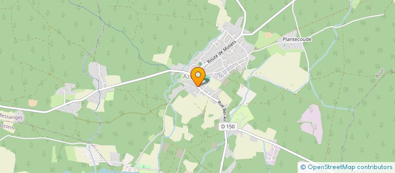 localisation de l'entreprise CG HOME SERVICES à MAGESCQ