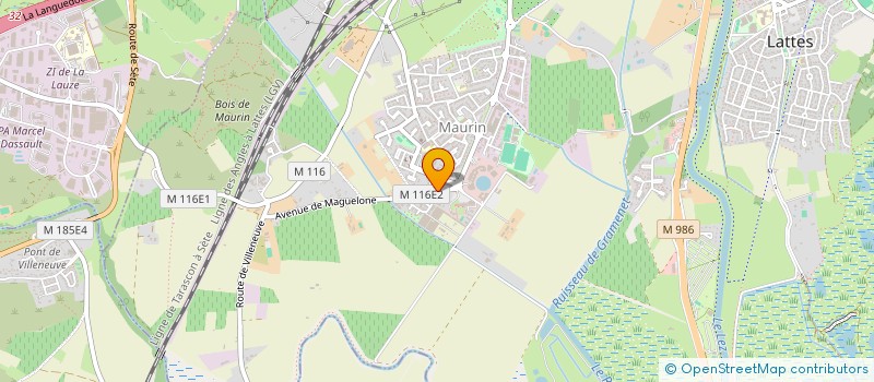 localisation de l'entreprise CG IMMOPRO à LATTES