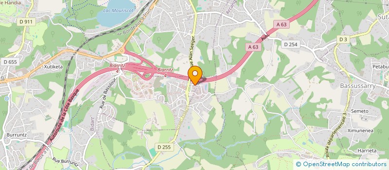 localisation de l'entreprise CG INGENIERIE  ARBONNE