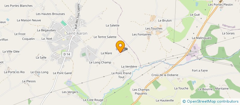 localisation de l'entreprise CG INVEST à LAMBALLE-ARMOR
