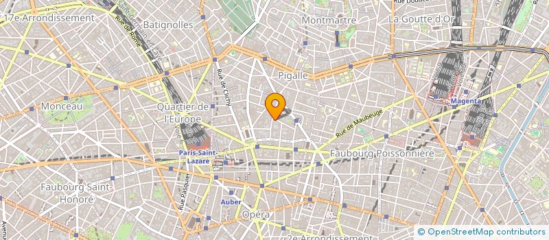 localisation de l'entreprise CG INVEST  PARIS