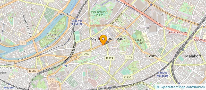 localisation de l'entreprise CG ISSY à ISSY-LES-MOULINEAUX