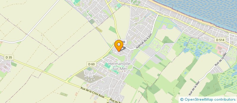 localisation de l'entreprise CG LA PASSIFLORE à HERMANVILLE-SUR-MER