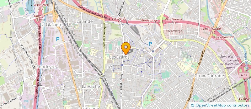 localisation de l'entreprise CG MINUTE 31  TOULOUSE