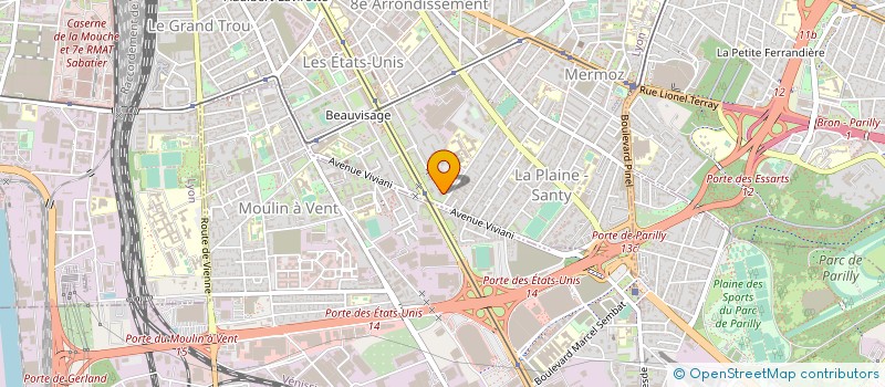 localisation de l'entreprise CG PAREBRISE  LYON