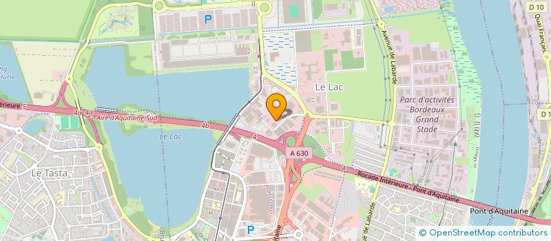 localisation de l'entreprise CG PART  BORDEAUX