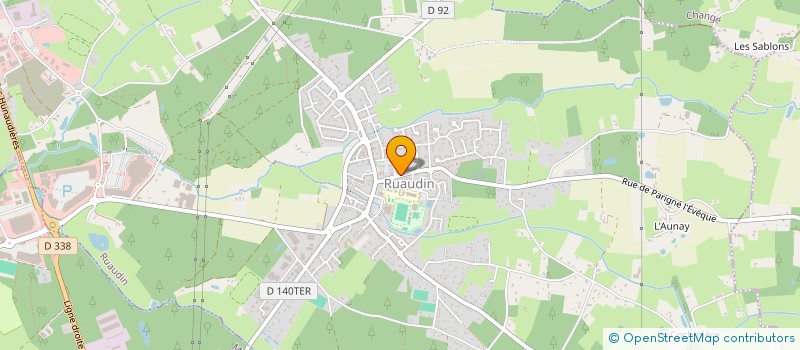 localisation de l'entreprise CG PATRIMOINE  LE MANS