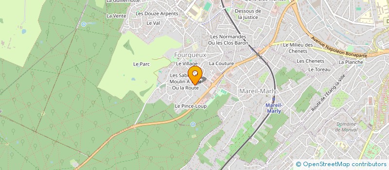 localisation de l'entreprise CG PATRIMOINE  SAINT-GERMAIN-EN-LAYE