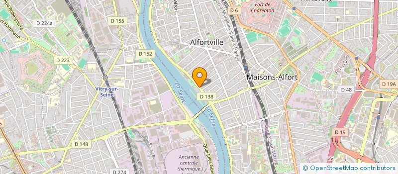 localisation de l'entreprise CG PERMIS  ALFORTVILLE