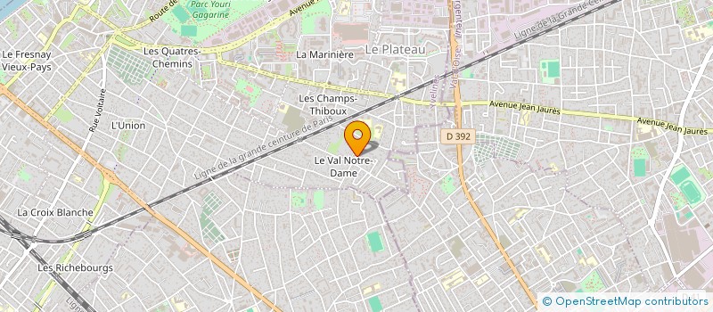 localisation de l'entreprise CG PRO & CO à SARTROUVILLE