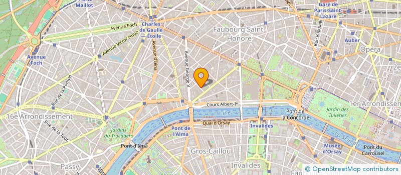 localisation de l'entreprise CG PRODUCTIONS à PARIS