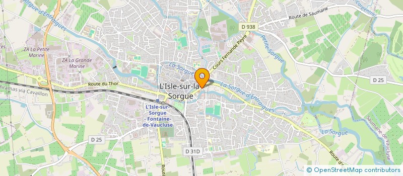 localisation de l'entreprise CG PROVENCE  SARRIANS