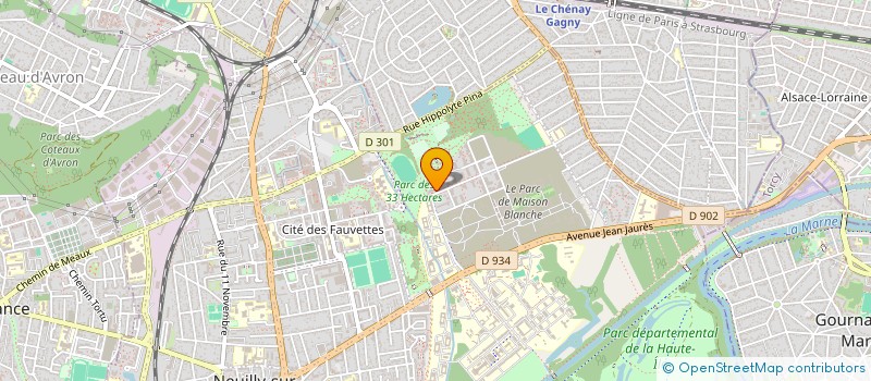 localisation de l'entreprise CG RENOV à NEUILLY-SUR-MARNE