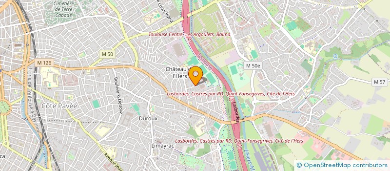 localisation de l'entreprise CG RENOVATION HABITAT à TOULOUSE