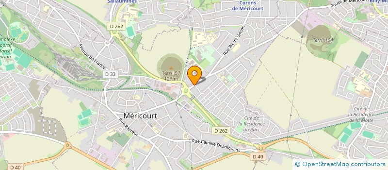 localisation de l'entreprise CG.RESEAU à MERICOURT