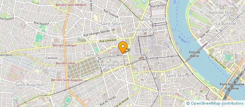 localisation de l'entreprise CG SAUMUR  BORDEAUX