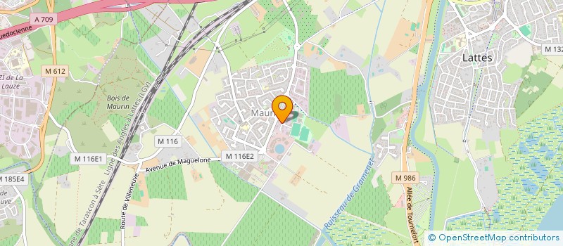 localisation de l'entreprise CG SELECTION à LATTES