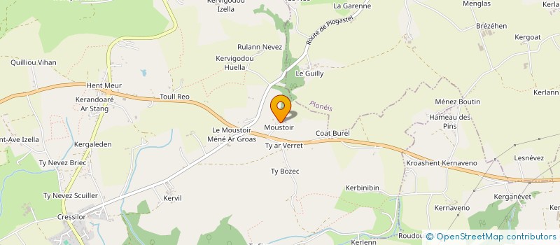 localisation de l'entreprise CG-WIRELESS à QUIMPER