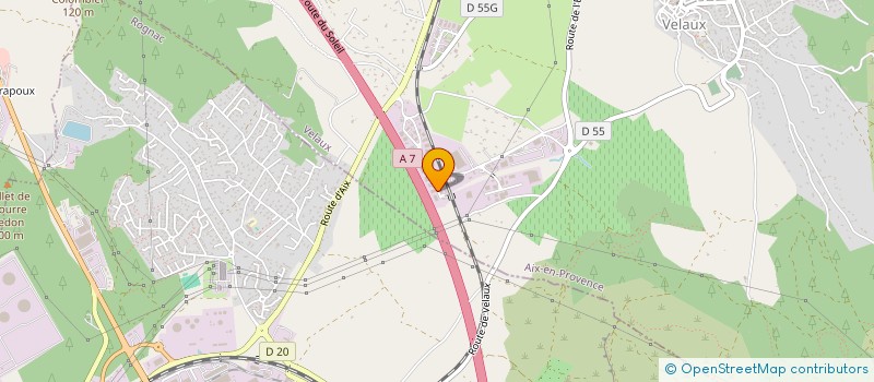 localisation de l'entreprise CG2 BATIMENT à VELAUX