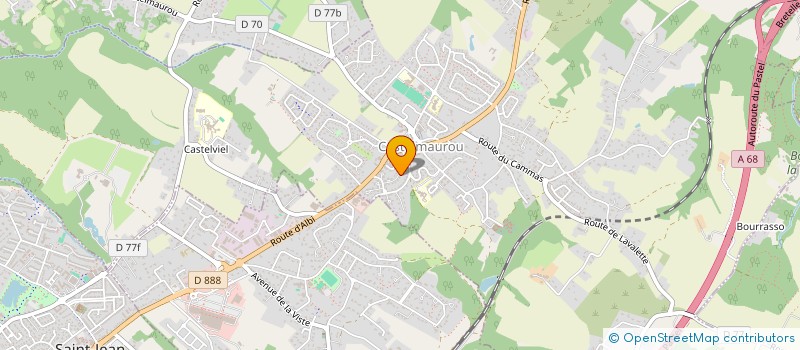 localisation de l'entreprise CG2L  CASTELMAUROU