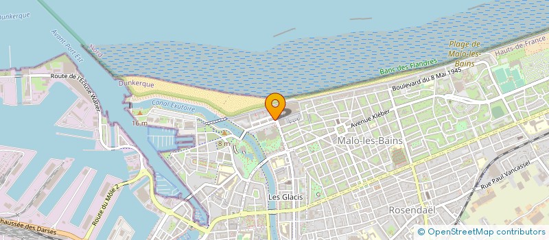 localisation de l'entreprise CG2MR à DUNKERQUE
